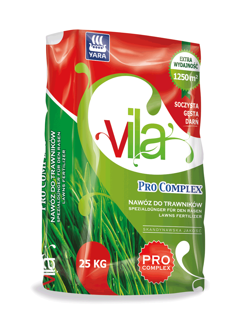 Мінеральне добриво Yara Vila для газонів PRO-COMPLEX 25 кг NPK 16-16-16