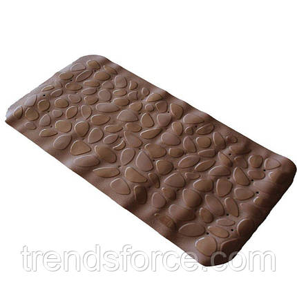 Килимок у ванну кімнату антиковзний гумовий 36х75 см Bathlux Stone 40248 132562, фото 1