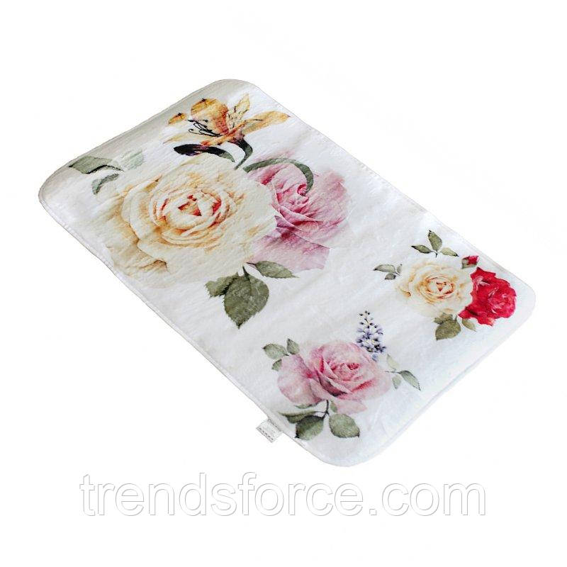 Килимок у ванну кімнату антиковзний бавовняний 45х75 см Bathlux Rosa 10161 132455