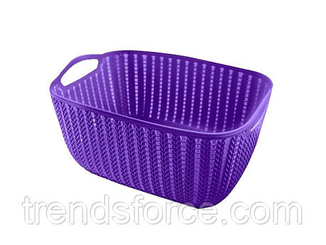 Кошик для рушників плетіння 2 л Bathlux Flor de clasico 70275 132659, фото 1