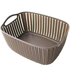 Кошик для рушників плетіння 2 л Bathlux Stone 70273 132657