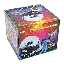 Світлодіодна музична диско куля Led Music Ball Light 138433, фото 3