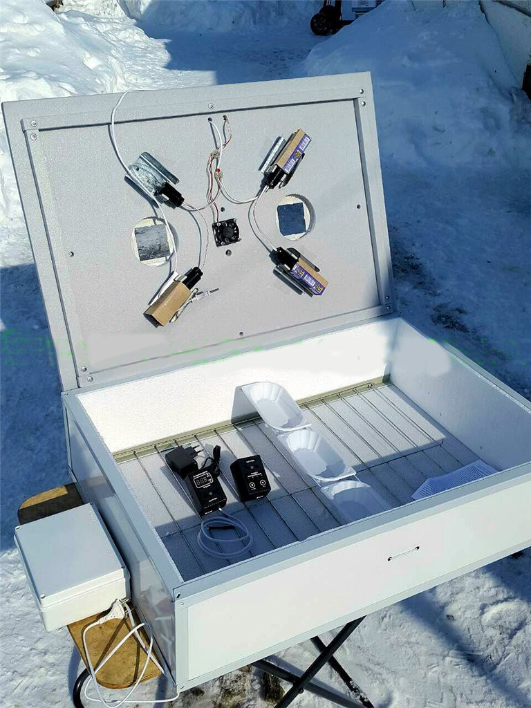 Інкубатор "Курочка Ряба ІБ-160" автоматичний на 120 яєць, з таймером