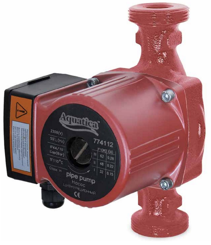 Насос циркуляційний GPD25-4S/180 + гайка 1" Aquatica 774112