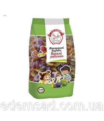 Макароны "Веселі равлики" от ТМ "Сто пудов", 180г
