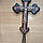 Різьблений животворящий хрест з ручкою 190*395*36 мм, фото 4