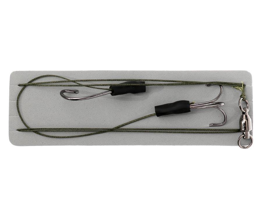 Сомовая оснастка Flagman Cat Fish Rig Single & Trible Hooks 3/0 - 7/0 - фото 2 - id-p875933729