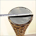 Підлогова плетені ваза з роганта, фото 2