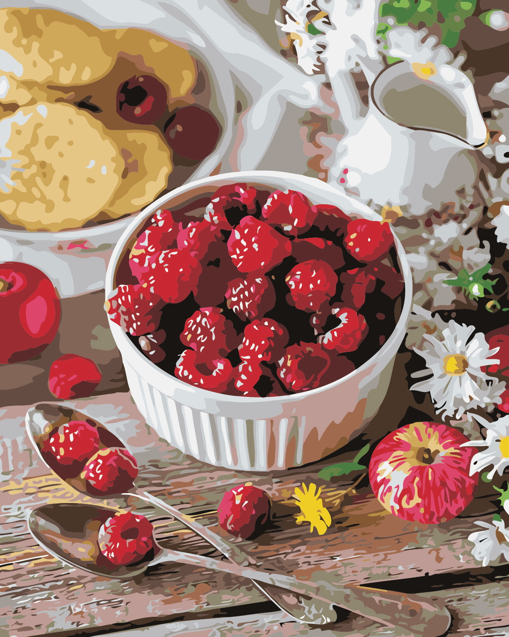 Художній творчий набір, картина за номерами Ягідний смак, 40x50 см, «Art Story» (AS0467)