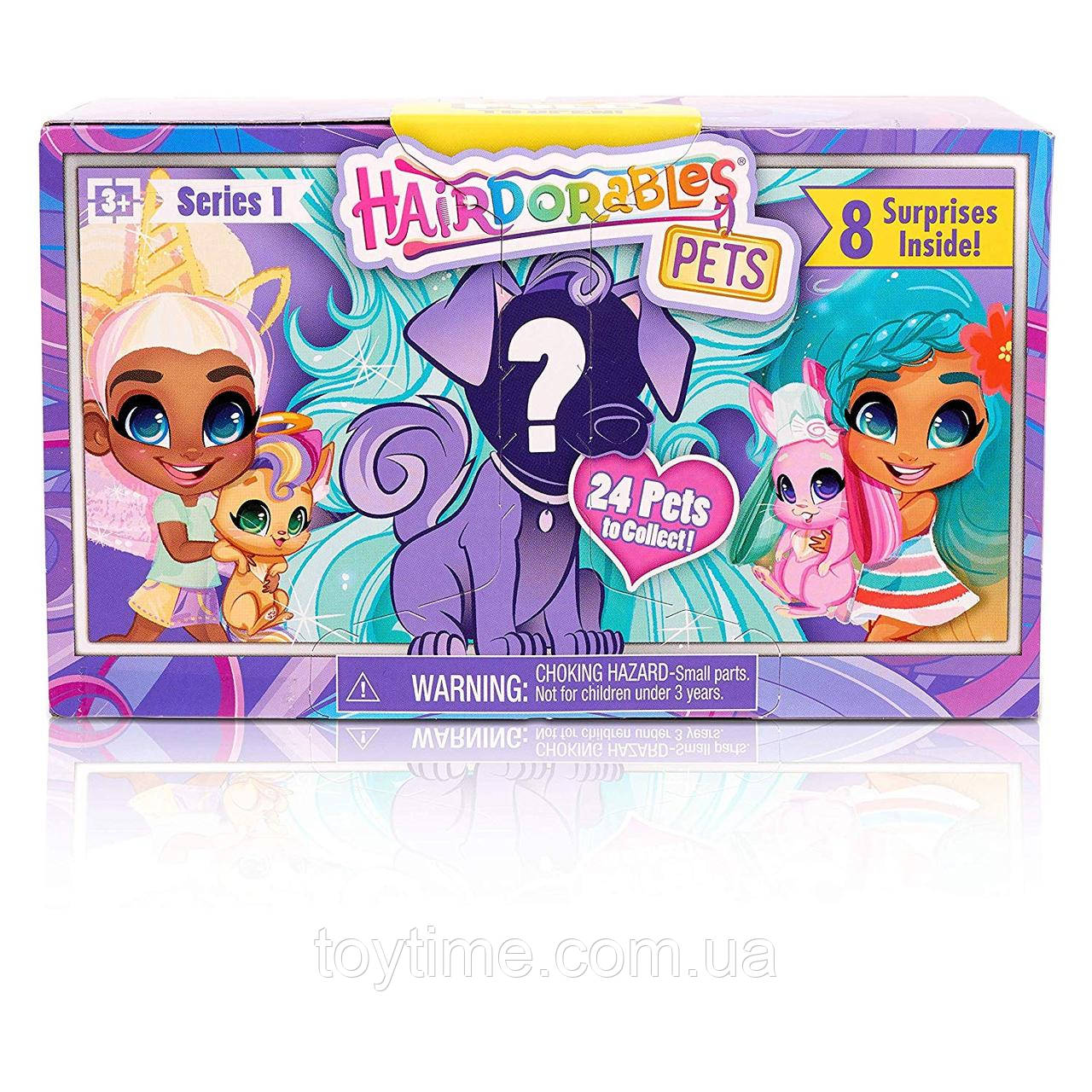 Лялечки Хейрдорабллес-пенс/Hairdorables Pets ‐ Collectible Surprise Dolls and Accessories