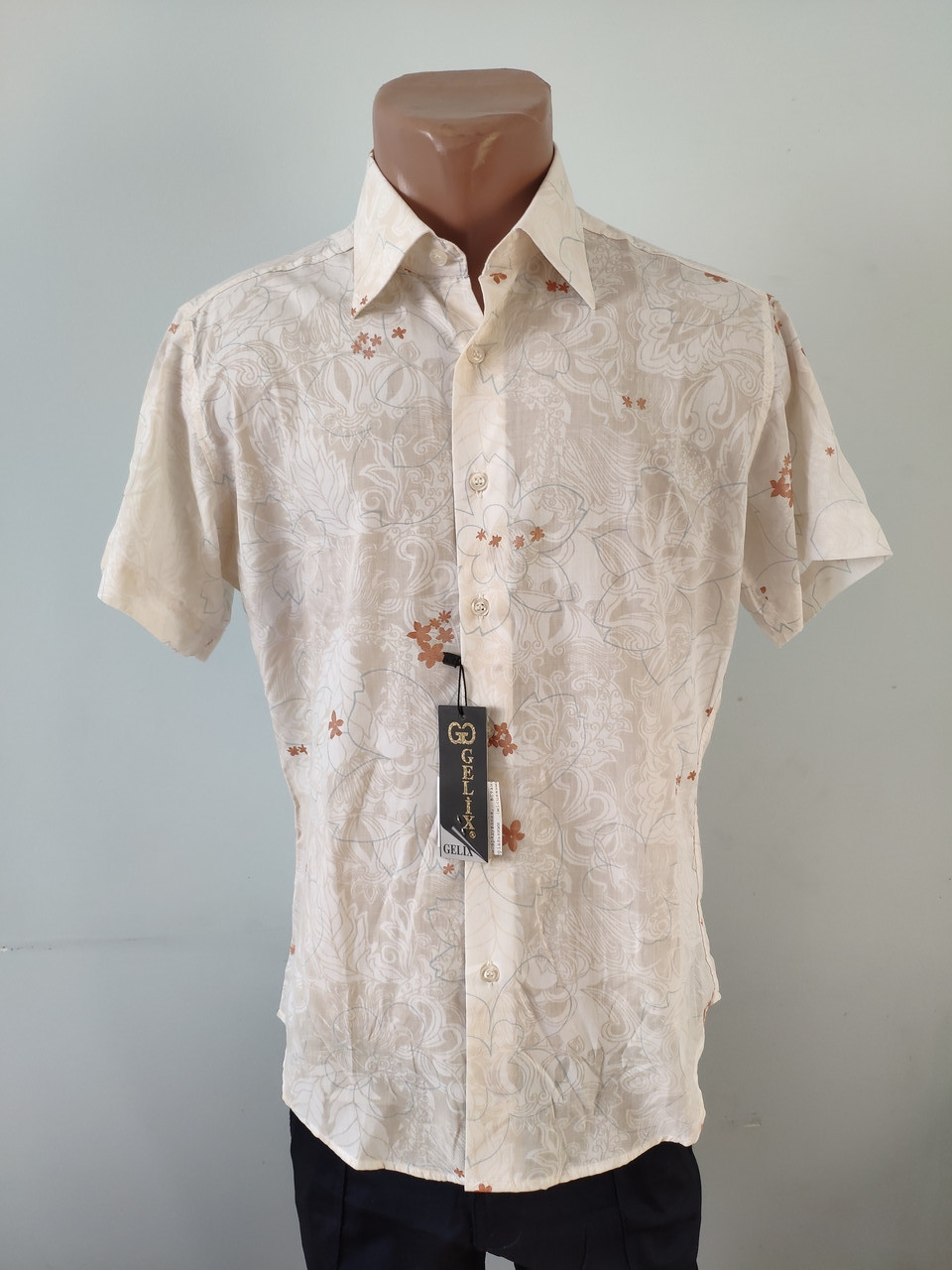 Сорочка чоловіча літня котонова високої якості GELIX, Туреччина