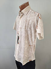 Сорочка чоловіча літня котонова високої якості GELIX, Туреччина, фото 3