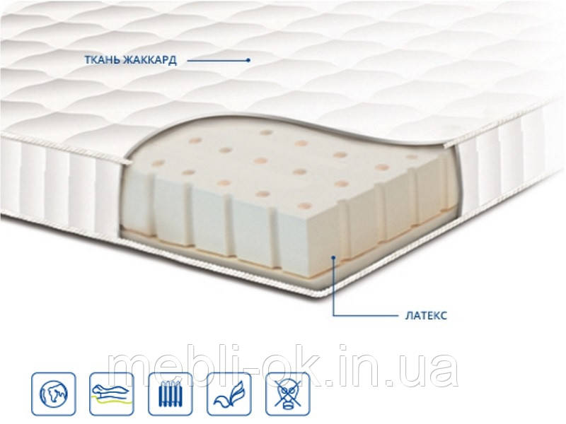 Матрац Latex — топер ТМ Сонлайн 180*190, фото 1