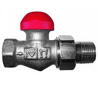 Термостатичний клапан HERZ-TS-E, прямий 3/4"