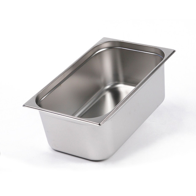 Гастроемкість без ручок прямокутна "FOOD line" GN 1/1 53x32. 5х15см/21000мл з нержавіючої сталі FoREST