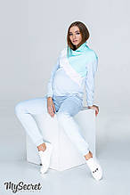 Спортивний костюм для вагітних і годування SKYE ST-19.021, блакитний