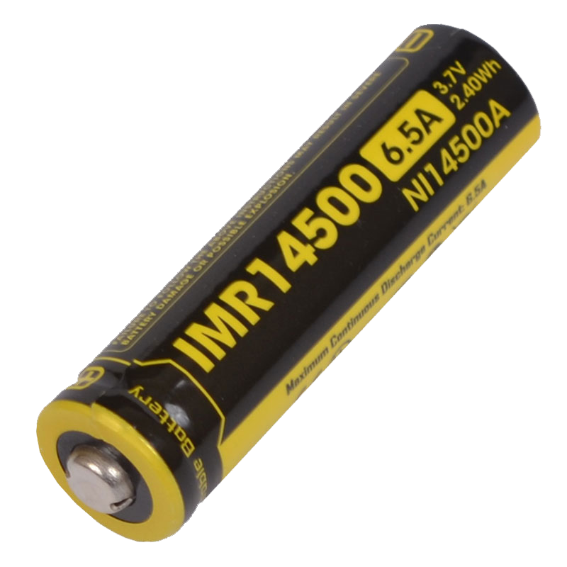 Акумулятор IMR14500 (650mAh) Nitecore NL14500A