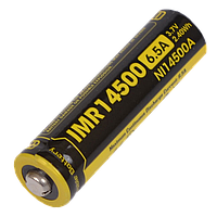 Аккумулятор IMR14500 (650mAh) Nitecore NL14500A