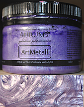 Фарба акрилова декоративно-художня Aurum ArtMetall Бузковий 100 г, фото 4