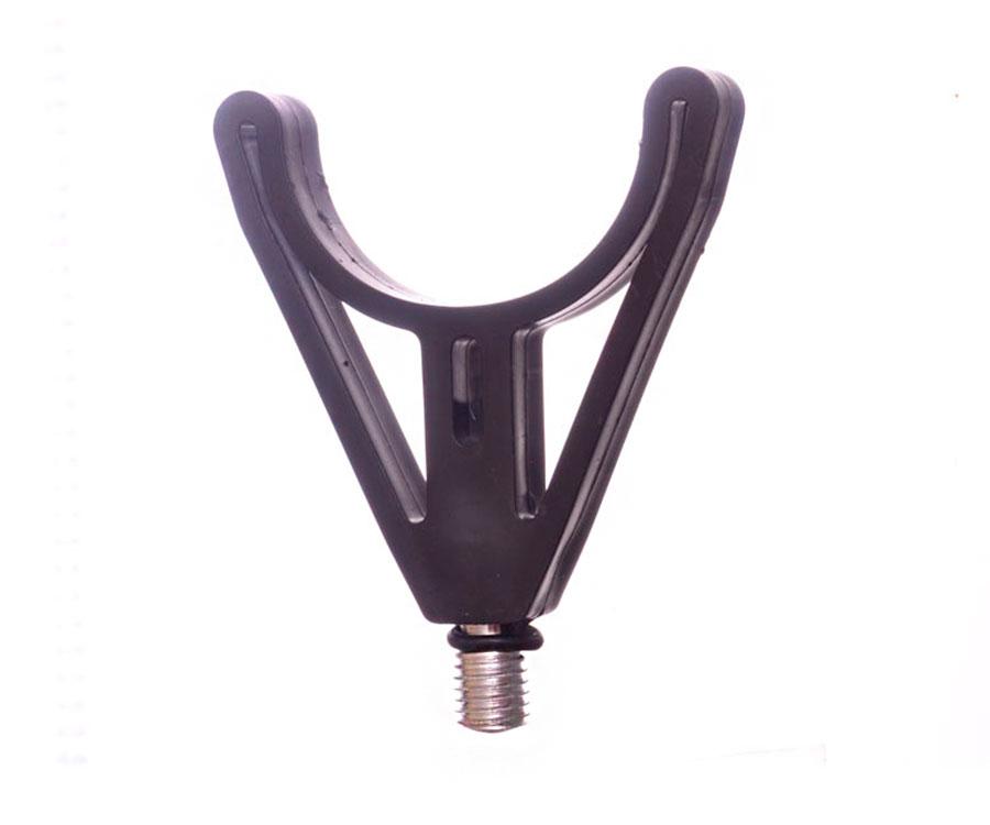 Тримач для вудилища Flagman U-подібний м'який, універсальне кріплення, сумісний з більшістю підставок, фото 1