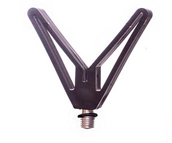 Тримач V-подібний Flagman, міцний металевий, універсальний, з гумовими накладками