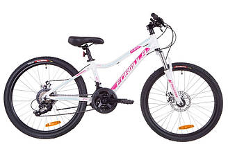 Велосипед FORMULA 24" ACID 2.0 2019 AM 14G DD рама 12,5 Al Біло-малиновий (OPS-FR-24-136)