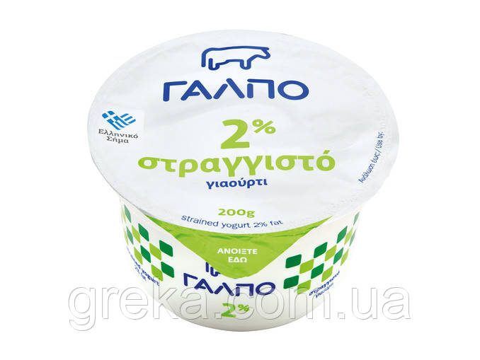 Йогурт густой жирн. 2% 200 гр - фото 1 - id-p57060742