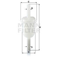 Фильтр топливный MERCEDES O 309 (MANN WK 31/4 [10])
