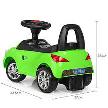 Толокар Bambi Mercedes M 3147C (MP3)-5, Зелений з MP3, світло фар і музика, фото 5