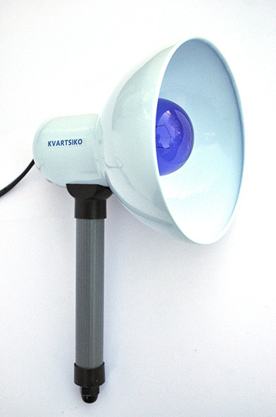 Синя лампа KVARTSIKO КВАРЦ-ІК-CK-60ват ручна (рефлектор Мінина)