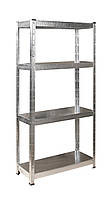 240х120х40 130 кг на полицю 5 полиць із сталі СТЛ-26 Стандарт поличний на зачепах торговий оцинкований, фото 2