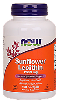 Now Sunflower Lecithin 1200 mg 100 softgels