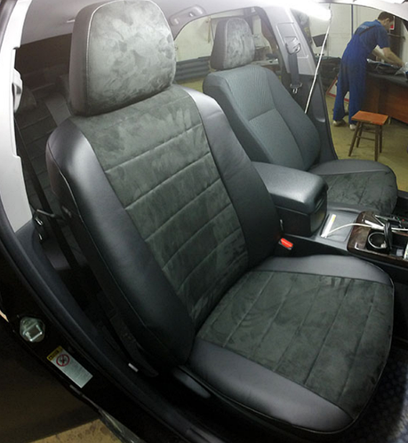 Купить Чехлы на сиденья КИА Оптима (KIA Optima) (модельные, экокожа ...