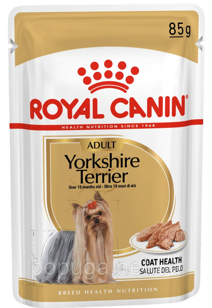 Консерви Royal Canin Yorkshire Terrier Adult для Йоркширського тер'єра, 85 г