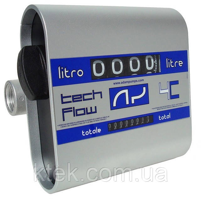 Лічильник Tech Flow 4C, 20-120 л/хв, +/-1% витрат дизельного палива