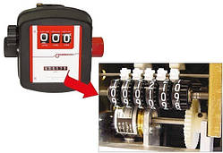 Механічний лічильник для обліку витрат на бензин, дт, MG-80V (Gespasa)