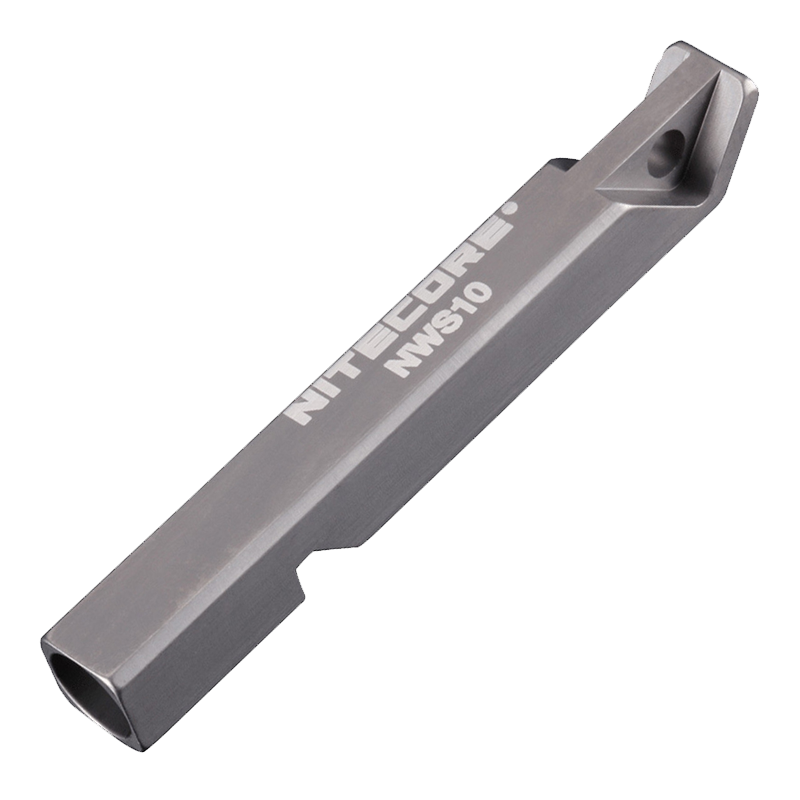 Свисток Nitecore NWS10 з титанового сплаву, фото 1