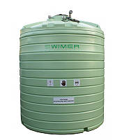 Резервуар SWIMER 12500 AGROTANK для рідких добрив КАС (ємність, бочка, єврокуб)