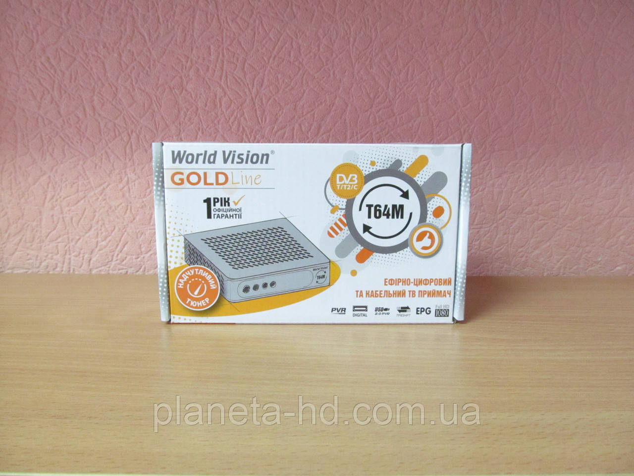 World Vision T64M цифровий ефірний тюнер DVB-T/Т2/C