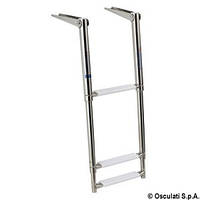 Трап телескопический на 3 ступени Telescopic standard ladder AISI316 3 steps 49.541.03