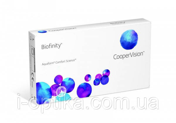 Місячні контактні лінзи Biofinity, фото 1