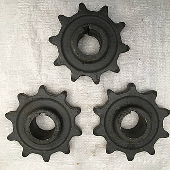 Зірочка верхнього вала похилої камери, 10 зубів, крок ланцюга 38 Нива СК-5