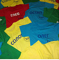 Футболка детская/подростковая, хлопок 100%