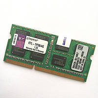 Оперативна пам'ять ноутбука Kingston SODIM DDR3 4Gb 1333MHz PC3-10600s 2R8 CL9 (KTL-TP3B/4G) Б/У