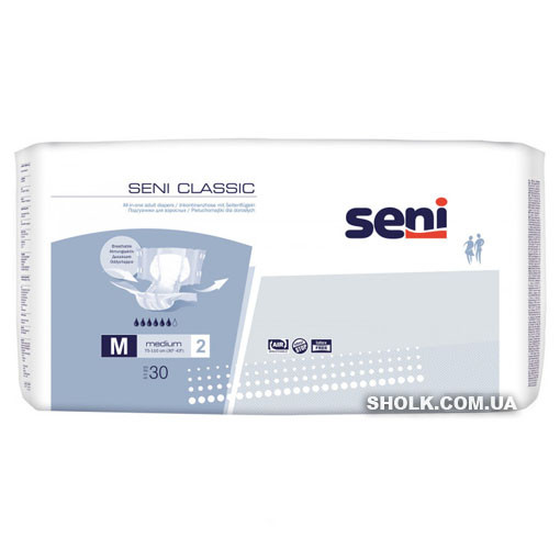 Підгузки для дорослих Seni Classic Medium 30 шт