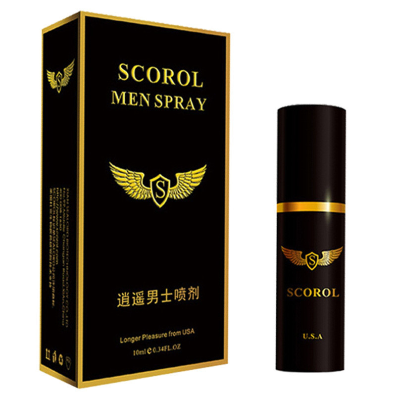 Спрей-пролонгатор для сексу "Scorol Men Spray" для продовження статевого акту