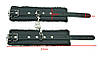 Шкіряні наручники для рук з хутряною підкладкою (БДСМ), фото 3