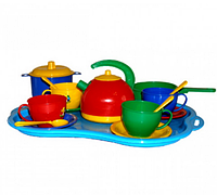 Набор детской игрушечной посуды.Игровая детская посуда наборы.