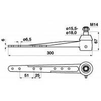 Головка ножа (косы) жатки AH60492, AZ50306 JOHN DEERE