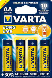 Батарейки VARTA, Duracel